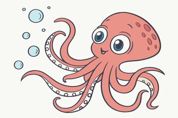 cartoon octopus cartoon