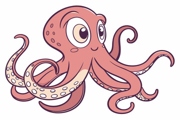 octopus cartoon character