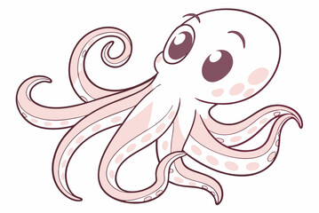funny octopus cartoon