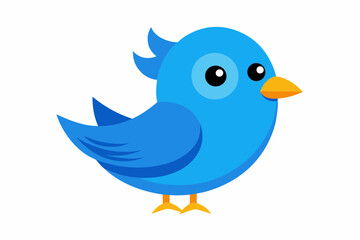 blue bird singing