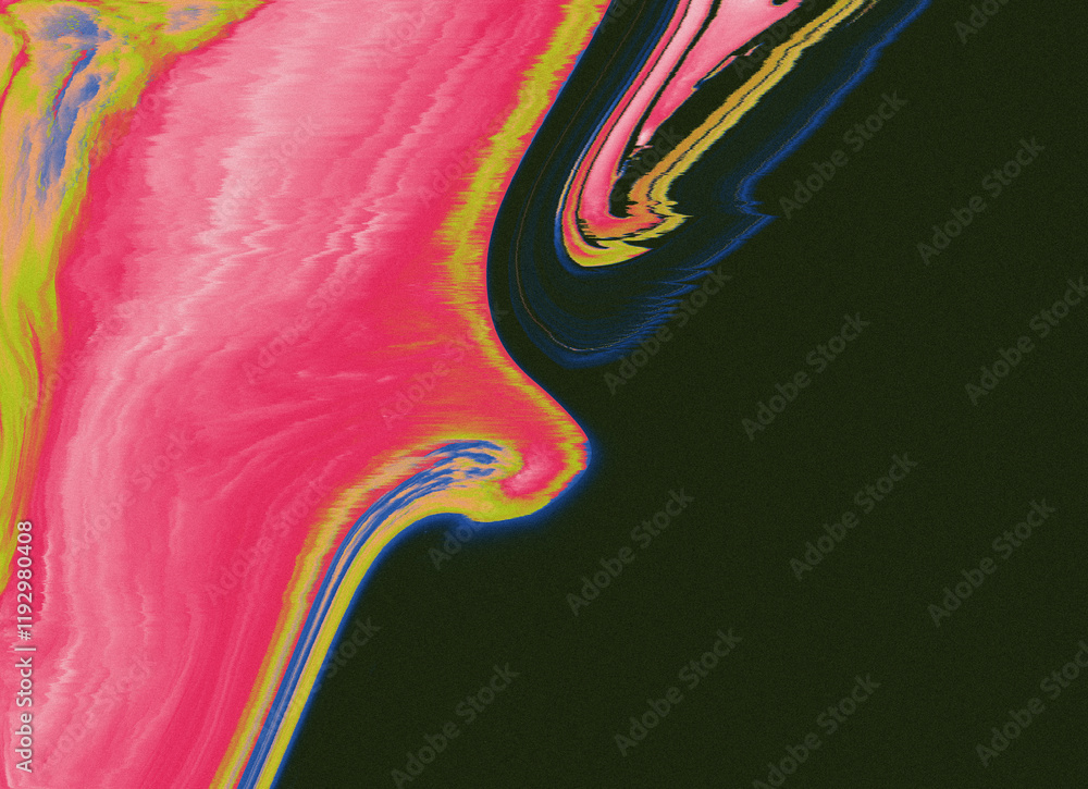 Poster abstract blurred grainy psychedelic gradient background texture. colorful digital grain dust soft no