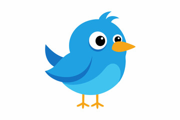 blue bird singing