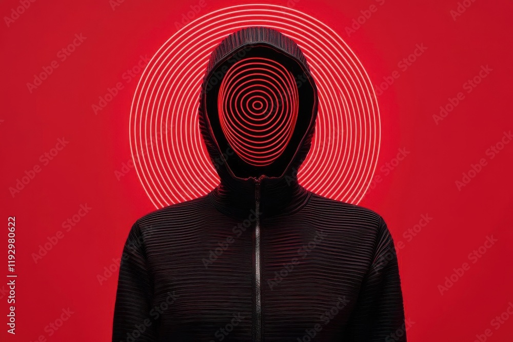 Poster digital fashion and technology. biometric-responsive digital wearables virtual fashion that changes 