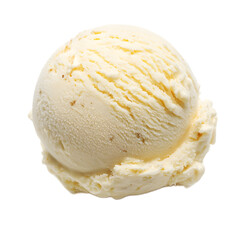 Delicious Artisanal Ice Cream Scoop in Bowl Showcasing Creamy Texture and Delightful Vanilla Flavor