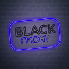 illustration of black friday banner