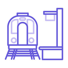 Train Platform Icon