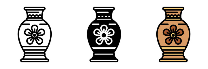 Decorative plum blossom vase represents resilience, beauty, and hope, often displayed as a symbol of renewal.