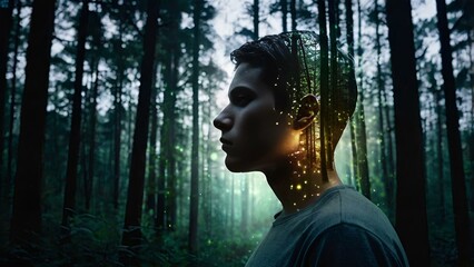 Here's a sentence describing a portrait image using the provided words:
Close-up portrait of a glamorous woman with dramatic makeup and flowing hair, showcasing elegant beauty