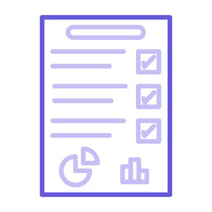 Fototapeta premium Credit Report Icon