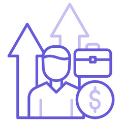 Obraz premium Motivation & Incentives Icon