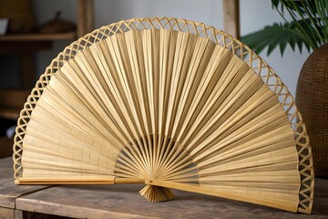 fan on a white background