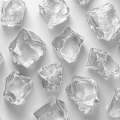 Obraz premium ice cubes 