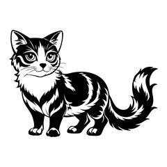 Cat Vector Design	