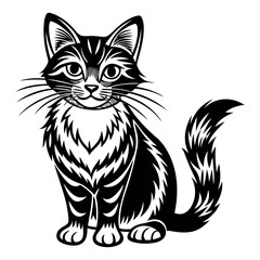 Cat Vector Design	