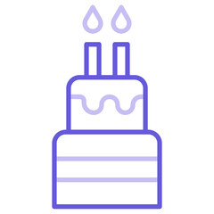 Fototapeta premium Cake Icon