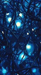 Fototapeta premium Mesmerizing abstract background with captivating luminous swirls twists and curls of vibrant energy and ethereal light evoking a surreal cosmic wonderland of imagination and enchantment