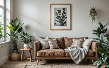 Fototapeta premium modern interior home decor living room interior living room decor