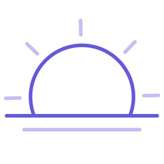 Sunset Icon