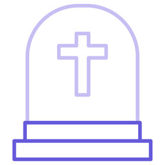 Obraz premium Grave Icon