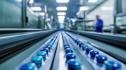 Focus on efficiency and hygiene in drug packaging processes.