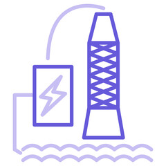 Wave Power Icon