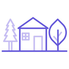 Home Landscape Icon