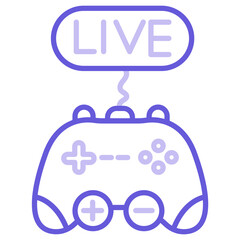 Game Streaming Icon