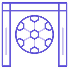 Fototapeta premium Football Game Icon