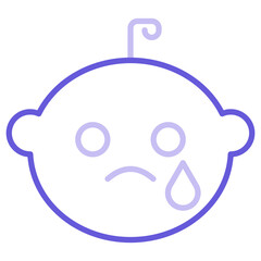 Sad Baby Icon