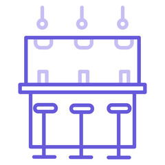Bar Counter Icon