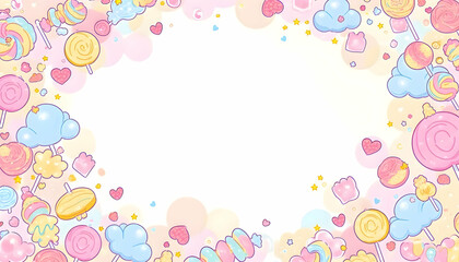 Candy sweet background