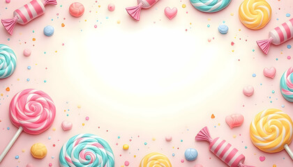 Candy sweet background