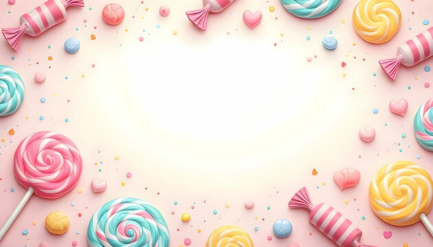 Candy sweet background