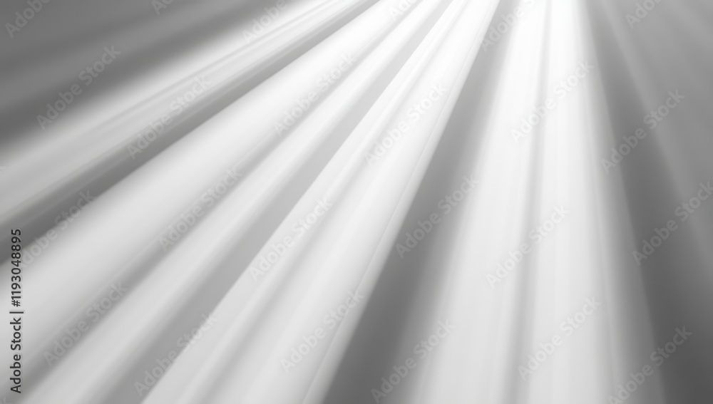 Poster soft and ethereal light rays illuminating a minimalist background with a serene atmosphere for creat