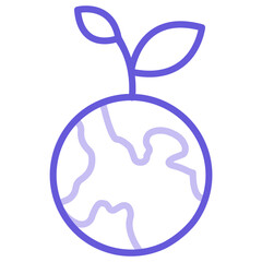 Green Planet Icon