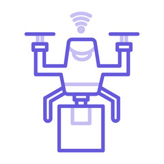 Drone Delivery Icon