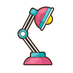 desk lamp with adjustable arm perfect for office or study use. Provides bright light for focused work