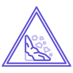 Falling Rocks Icon