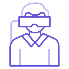 Obraz premium Virtual Reality Icon