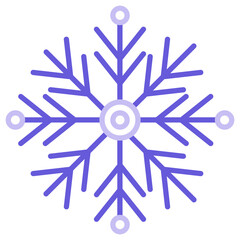 Obraz premium Snowflake Icon