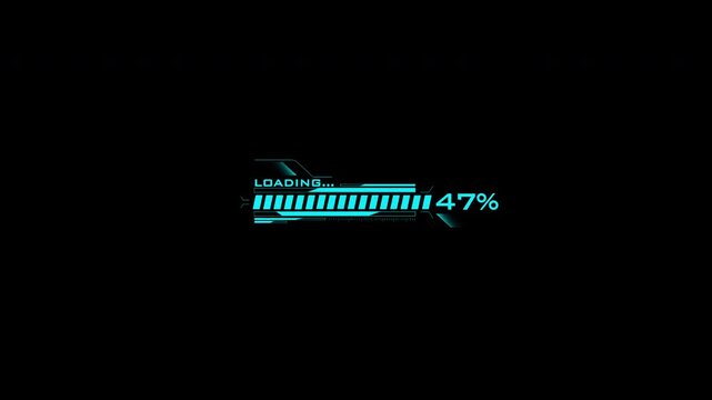 Colorful and Pastel Colored Loading Progress Bar Animation Background stock video stock video Downloading, Loading, Progress Bar, Animation - Moving Image, Retro Style 4K stock video