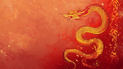 Fototapeta premium chinese new year vector design cards. 2025 year of the snake. lunar new year concept.