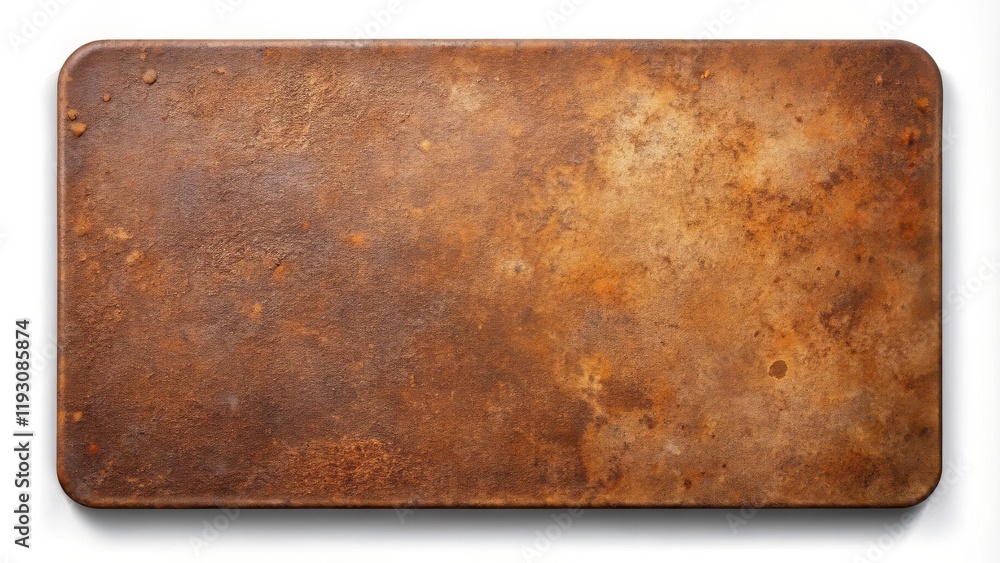 Leinwandbilder rustic brown rectangular surface texture for design projects