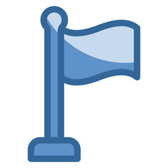 Fototapeta premium Flag Icon Element For Design