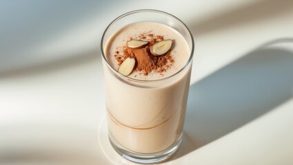 Almond Cinnamon Smoothie - A Healthy and Delicious Drink