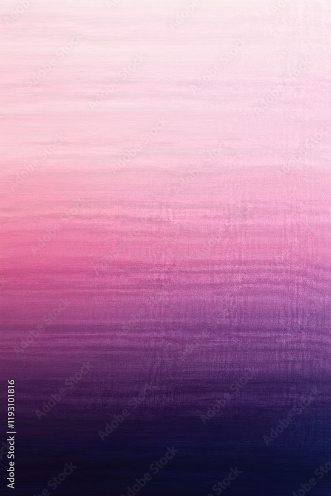 Aufkleber close-up of gradient created with smooth acrylic blending transitioning from soft pink to deep purpl