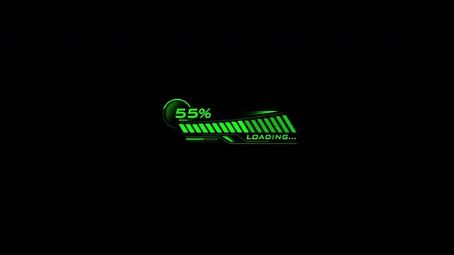 Colorful and Pastel Colored Loading Progress Bar Animation Background stock video stock video Downloading, Loading, Progress Bar, Animation - Moving Image, Retro Style 4K stock video