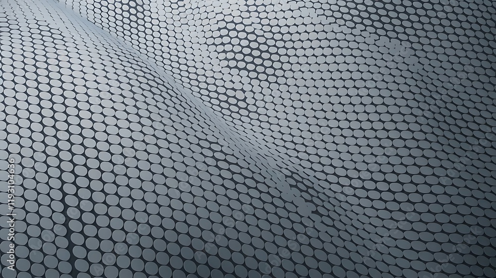 Poster abstract wavy background pattern with gray circles for modern business design projects
