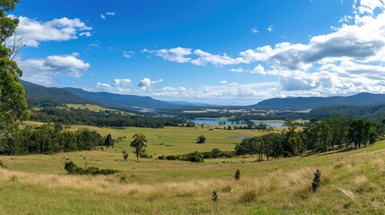 Obraz premium landscape with mountains
