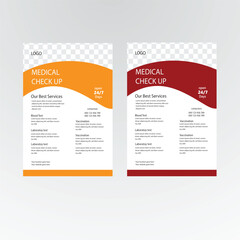 Medical flyer design
